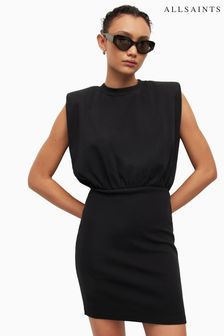 AllSaints Black Mini Mika Dress (C26814) | kr1 260