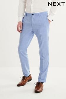 Light Blue Skinny Formal Trousers (C26822) | €19