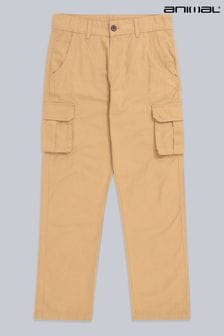 Animal Mens Yellow Organic Trousers (C26842) | kr880