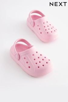 Pink Clogs With Ankle Strap (C26931) | €5.50 - €7