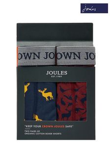 Joules Blue Crown Underwear 2 Pack (C27159) | $33