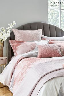 Ted Baker Pink Photo Magnolia Pillowcase