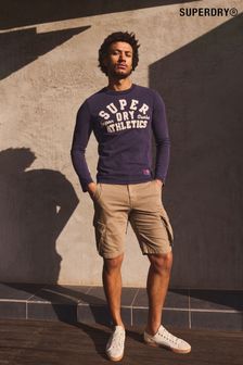 Superdry Shorts en jersey de coton biologique à logo vintage
