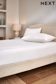 White Soft Touch Deep Fitted Sheet (C27752) | 10 € - 16 €