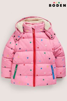 Розовая дутая куртка 2-в-1 Boden (C27954) | €84 - €93
