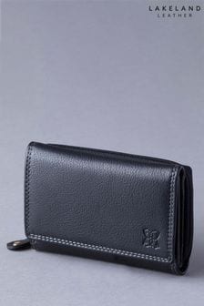أسود - محفظة جلد صغيرة من Lakeland Leather (C28186) | 159 ر.س