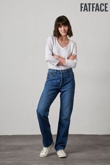 FatFace Blue Sutton Straight Jeans (C28377) | $91