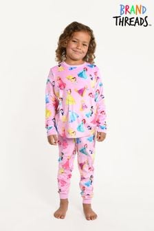 Brand Threads Disney Princess Girls Pyjama Set (C28666) | 94 د.إ