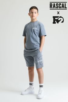 Rascal Kids Blue Garment Dye Pocket T-Shirt (C28680) | €11.50
