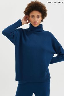 Chinti & Parker Cashmere Relaxed Roll Neck Jumper (C28730) | 396 €