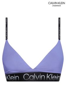Calvin Klein Purple Active Icon Low Support Sport Bra (C28753) | ₪ 233