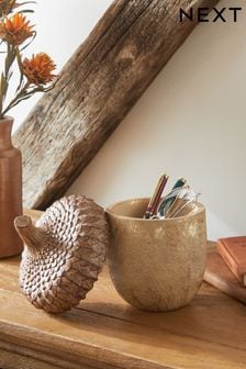 Portagioie decorativo a forma di vaso con ghiande (C28761) | €25