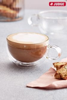 Judge Clear Duo Form Double Walled Cappuccino Glass Set (C29018) | €20