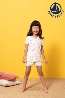 Хлопковая пижама с короткими рукавами Petit Bateau (C29357) | €22 - €25