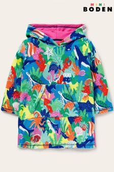 Boden Blue Pattern Towelling Beach Dress (C29369) | €35 - €39
