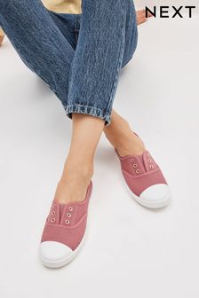 Pink Slip On Canvas Shoes (C29691) | €7