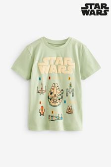 Зелений - Ліцензована футболка Star Wars (3-16 років) (C29882) | 392 ₴ - 510 ₴