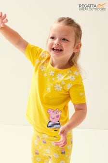 Regatta Yellow Peppa Pig Printed T-Shirt (C30131) | €4