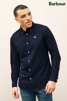 Barbour® Navy Blue Oxtown Classic Oxford Long Sleeve Cotton Shirt (C30249) | 107 €