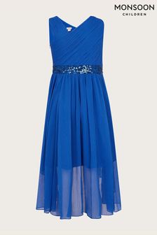 Monsoon Blue Abigail One Shoulder Prom Dress (C30354) | €60 - €63