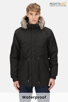 Черная непромокаемая утепленная куртка Regatta Salinger Iii (C30611) | €57