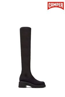 Črni ženski škornji Chelsea avtodomom (C30915) | €124