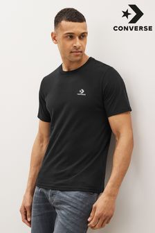 Noir - T-shirt classique Converse (C31848) | €27