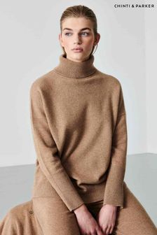 Chinti & Parker Cashmere Relaxed Roll Neck Jumper (C31928) | 396 €