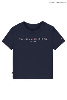 Tommy Hilfiger藍色嬰兒必備款T恤 (C31939) | NT$930
