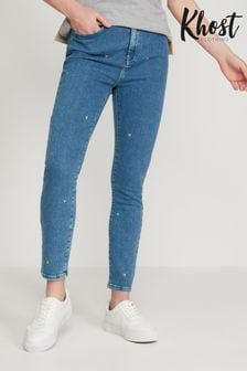 Khost Clothing Embroidered Star Jeans (C31981) | NT$2,280