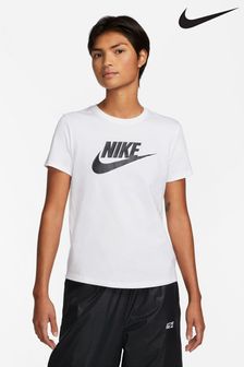 Weiß - Nike Essential T-Shirt mit Logo (C32169) | 47 €