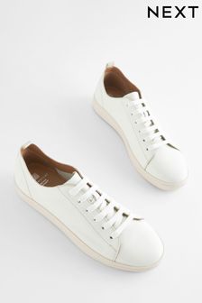 Белый - Кожаные кроссовки с необработанной отделкой Signature Forever Comfort® (C32548) | €51