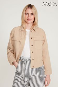 M&Co Grey Canvas Jacket (C32758) | $58