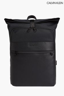 Calvin Klein Black Remote Roll Top Backpack (C32903) | ￥21,120