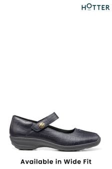 Hotter Wide Fit Blue Thalia II Touch Fastening Shoes (C33009) | €55