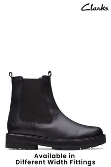 Clarks Black Multi Fit Youth Prague Boots (C33115) | €88