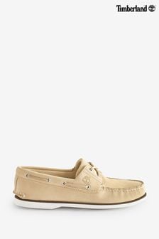 Timberland Classic Brown Two Eye Boat Shoes (C33166) | $214