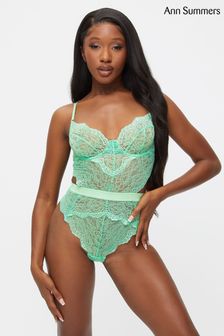 Ann Summers Womens Green Hold Me Tight Lace Body (C33173) | ₪ 130