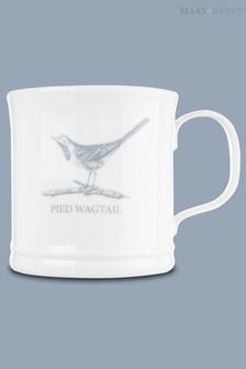 Mary Berry Set of 2 White Pied Wagtail Garden Mugs (C33315) | AED133