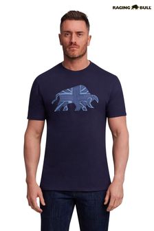 Raging Bull Natural Denim Bull T-Shirt (C33441) | 39 € - 46 €