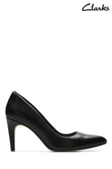 Clarks Black Leather Laina Rae Shoes (C33681) | 61 €