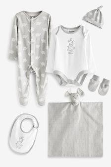 M&Co Elephant White Gift Set (C33846) | €37