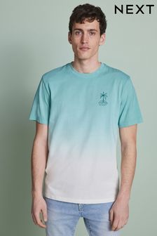 Green Dip Dye T-Shirt (C33996) | 13 €