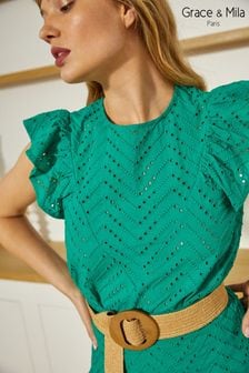 Зеленая блузка Grace & Mila Esteve (C34218) | €18