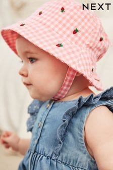  (C34241) | HK$74 紅色 - 嬰兒漁夫帽 (0個月至2歲)