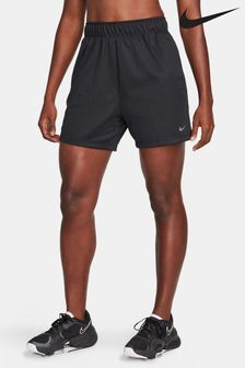 Black - Nike Dri-fit Attack Fitness Mid Rise 5" Unlined Shorts (C34423) | kr510
