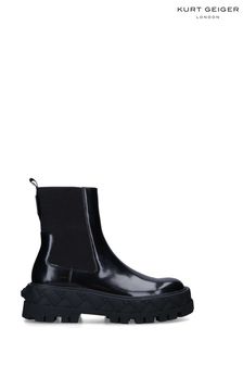 Kurt Geiger London Black Chelsea Boots (C34913) | OMR124