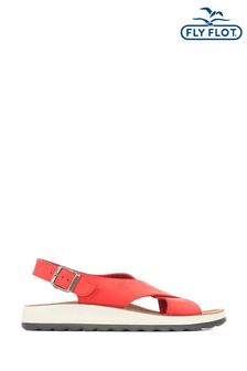Fly Flot Red Lightweight Slingback Sandals (C34956) | 54 €