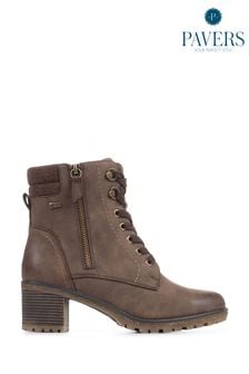 Pavers Black Block Heel Boots (C35102) | 89 €