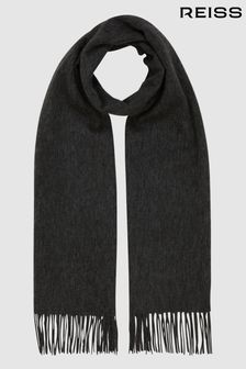 Reiss Charcoal Picton Cashmere Blend Scarf (C35343) | 91 €